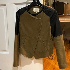 Zara trafaluc moto jacket